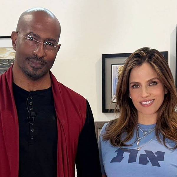Van Jones and Noa Tishby