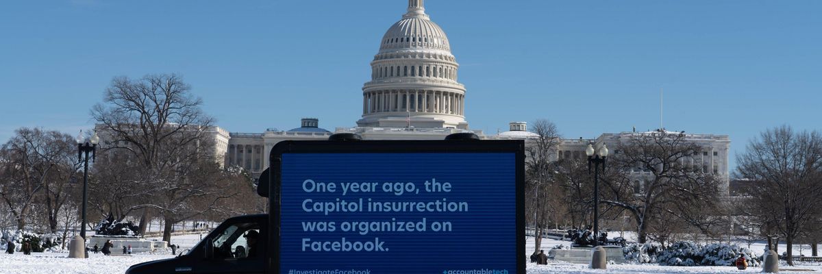 van outside congress