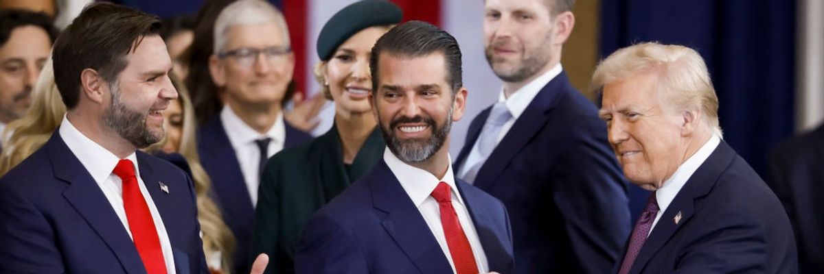 Vance, Don Jr., Trump