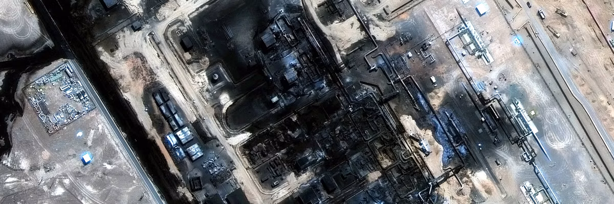 Oil Hits $109 per Barrel as Photos Show Extensive Damage to Key Saudi Pipeline