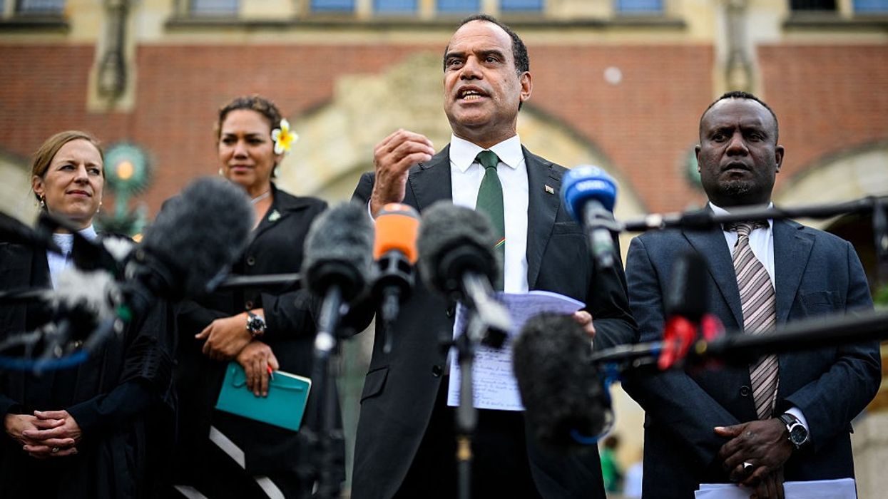 Vanuatu Climate Change Minister Ralph Regenvanu