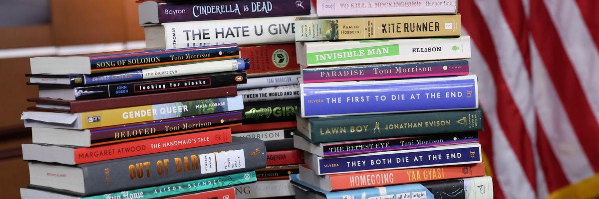 various banned books