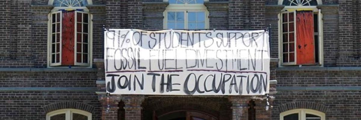 'Neutral is Not Acceptable': Nationwide Protests Demand Colleges Go Fossil Free