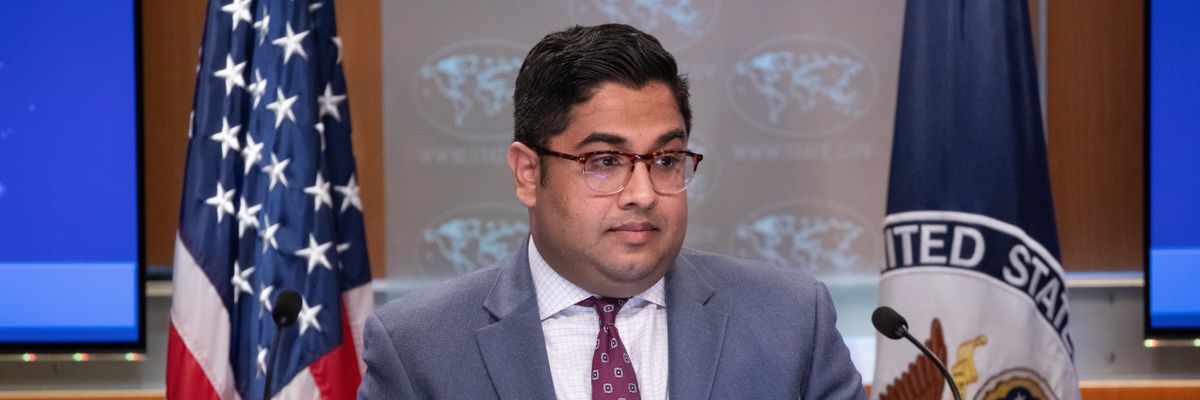 Vedant Patel in a suit.