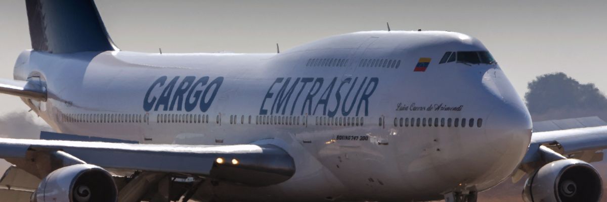 Venezuela cargo jet
