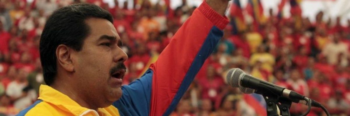 Venezuela's Maduro Accuses US of "Imperialist Attack" Against Latin American Leftists