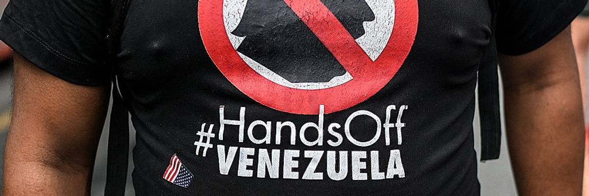 VENEZUELA-US-DIPLOMACY-MADURO-SUPPORTERS-DEMO