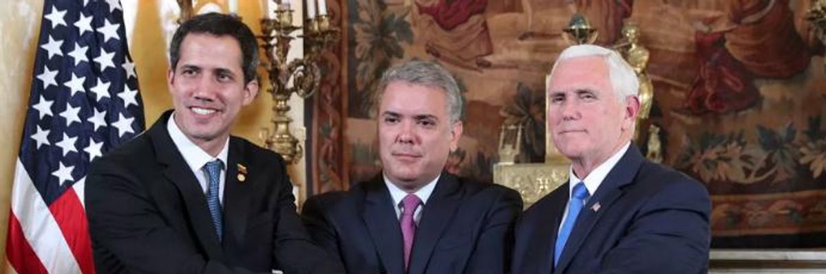 Mike Pence Confirms: 'We Are With' Coup Plotters in Venezuela