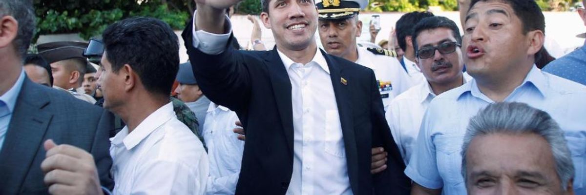 As Guaido Returns to Venezuela, Pence Threatens 'Swift Response' If Opposition Leader Arrested