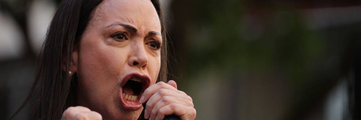 Venezuelan Opposition Leader Machado