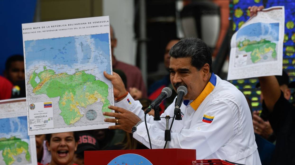 Venezuelan President Maduro speaks on the dispute over Essequibo territory