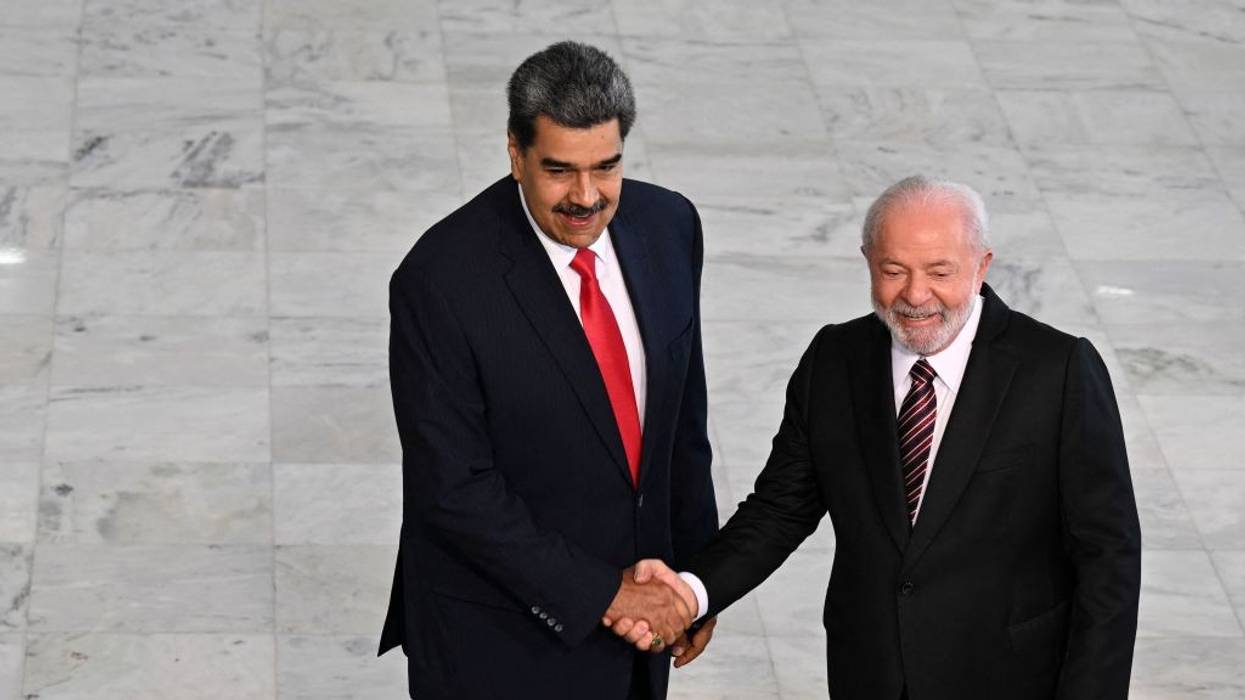 Venezuelan President Nicolas Maduro and Brazilian President Luiz Inacio Lula da Silva