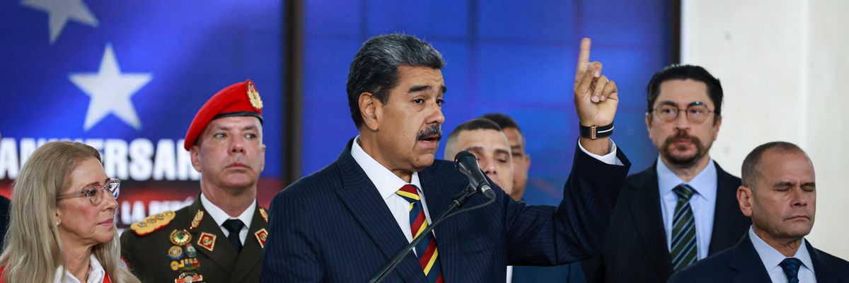 Venezuelan President Nicolás Maduro