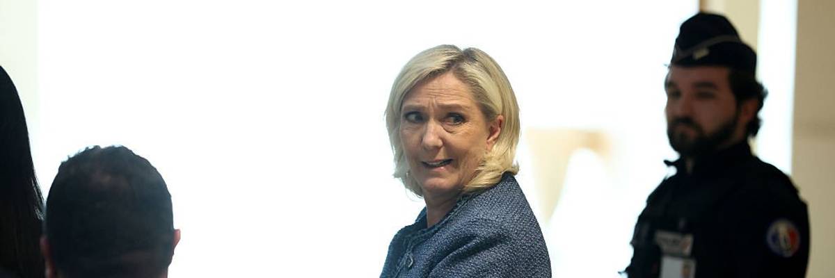 Verdict Expected In Embezzlement Case Of French Far-Right Leader Marine Le Pen