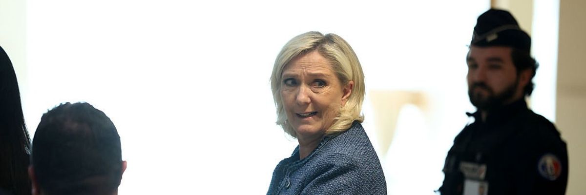 Verdict Expected In Embezzlement Case Of French Far-Right Leader Marine Le Pen