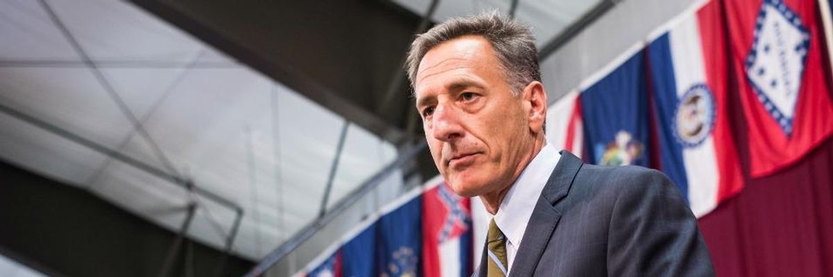 'A Slap in the Face': Vermont Gov. Jumps Ship on Single-Payer Healthcare
