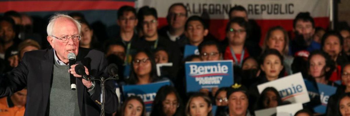 Vermont Senator Bernie Sanders