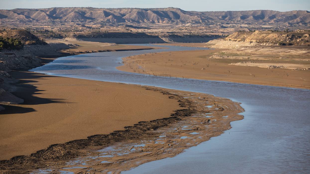Very low water levels
