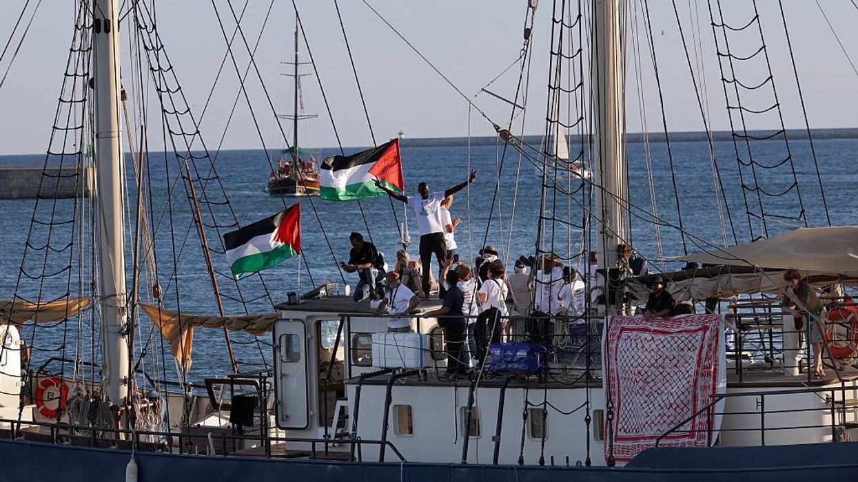 vessel Sirius in Gaza Sumud Flotilla.