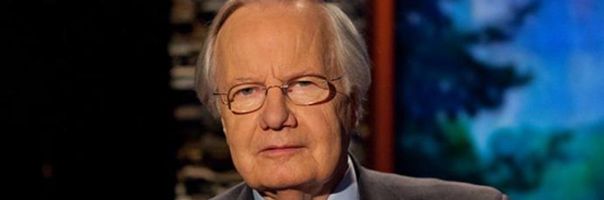In Quiet Post, Veteran Journalist Bill Moyers Announces Site Closure, Calls on Readers to Remain 'Vigilant' and 'Engaged as Citizens'