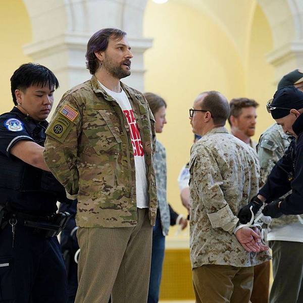 As Trump Threatens Iran, Veterans Arrested Protesting 'War Machine' at US Capitol