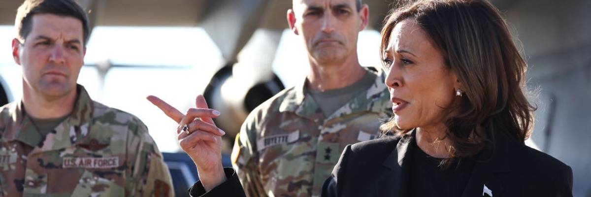 Vice President Harris Tours Areas Hard-Hit By Hurricane Helene In The Carolinas