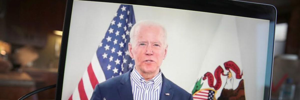 As Poll Shows Nearly 90% Democratic Support, Biden Told Hostility to Medicare for All 'No Longer Tenable Position for You'