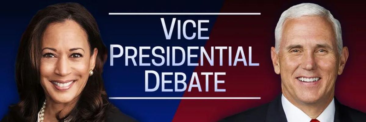 WATCH LIVE: Vice Presidential Debate Between Kamala Harris and Mike Pence