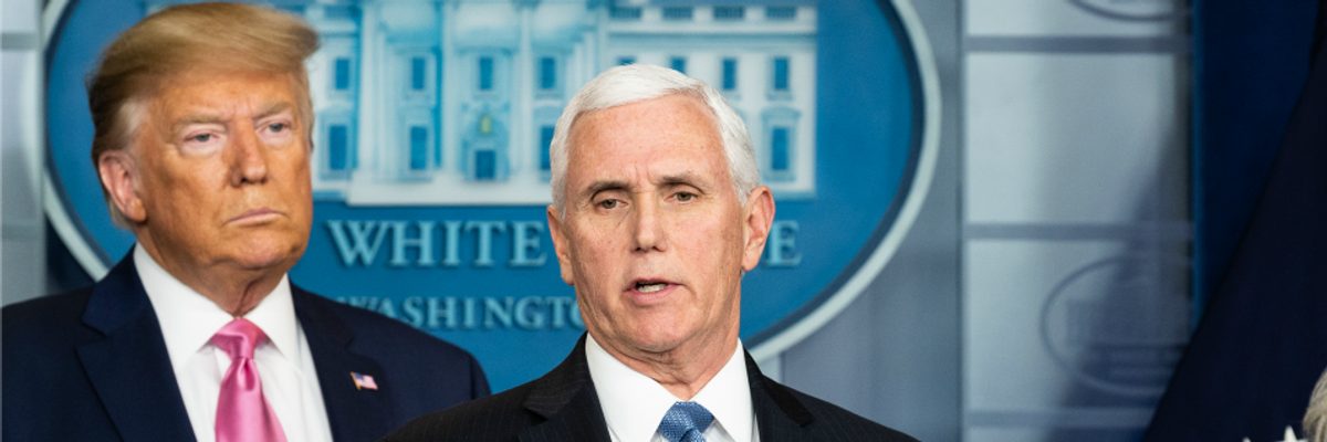 Ocasio-Cortez Says Putting Pence in Charge of Coronavirus Effort 'Irresponsible' Because He 'Literally Does Not Believe in Science'