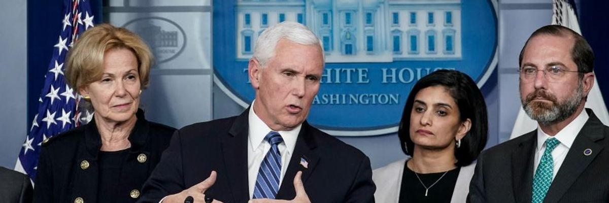 'Free Handout to Insurance Industry': Trump Administration Tells Insurers They Don't Have to Cover Covid-19 Tests for Workers