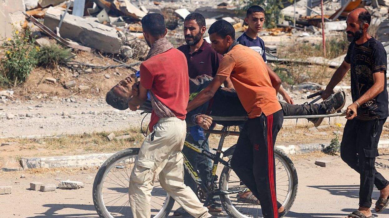 Victim near GHF site in Gaza