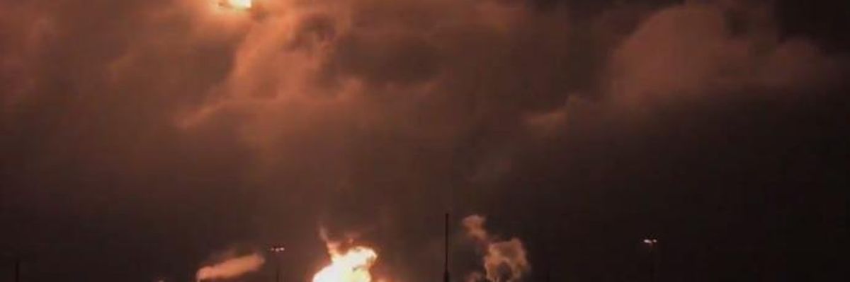 What the 'Fossil Fuel Economy Looks Like': Demands for Climate Justice After Explosion Rocks Philly Oil Refinery