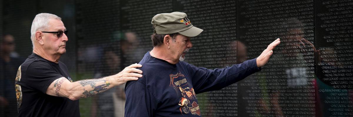 Vietnam Veteran memorial Wall