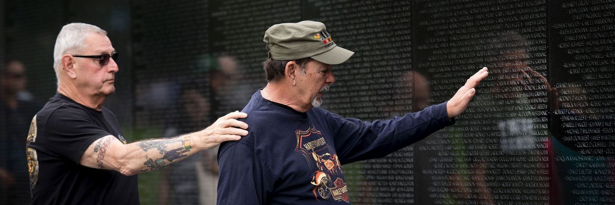 Vietnam Veteran memorial Wall