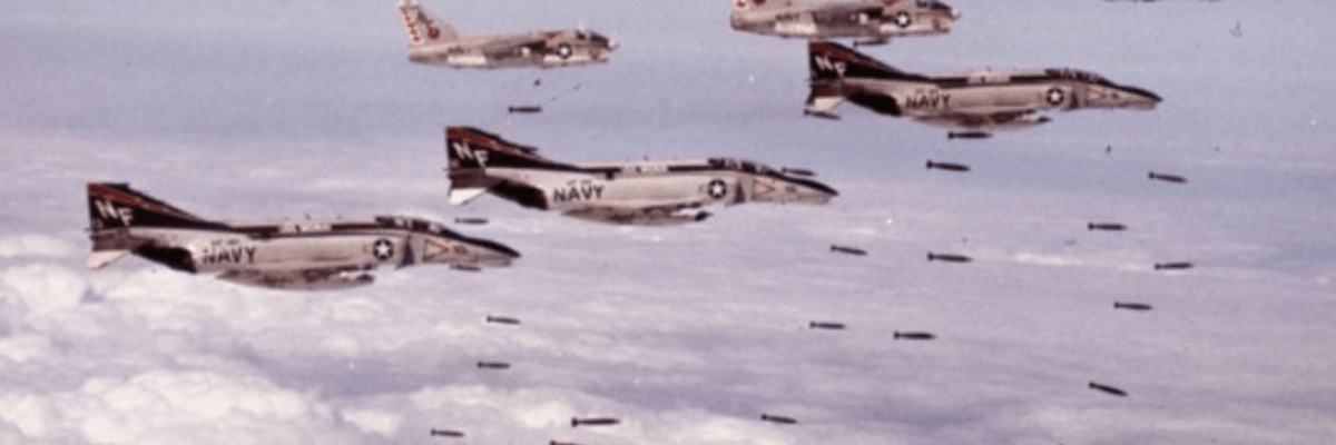 Vietnam War airstrike