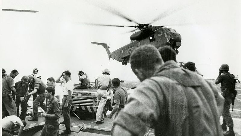 Vietnam War refugees.