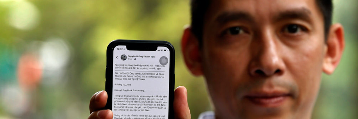 Amnesty International Reveals Extent of Facebook, YouTube Complicity in Vietnamese State Repression