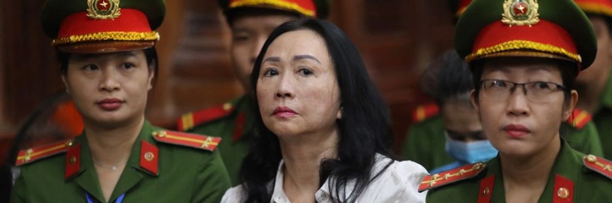 Vietnamese real estate tycoon Tru'o'ng Mỹ Lan