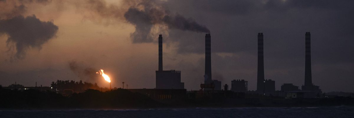 Views At Venezuelan Refinery 'El Palito' Amid Tense Situation With The US