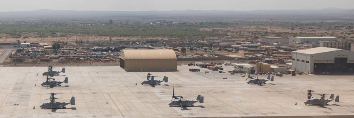 Views of US Military Base Camp Lemonnier in Djibouti