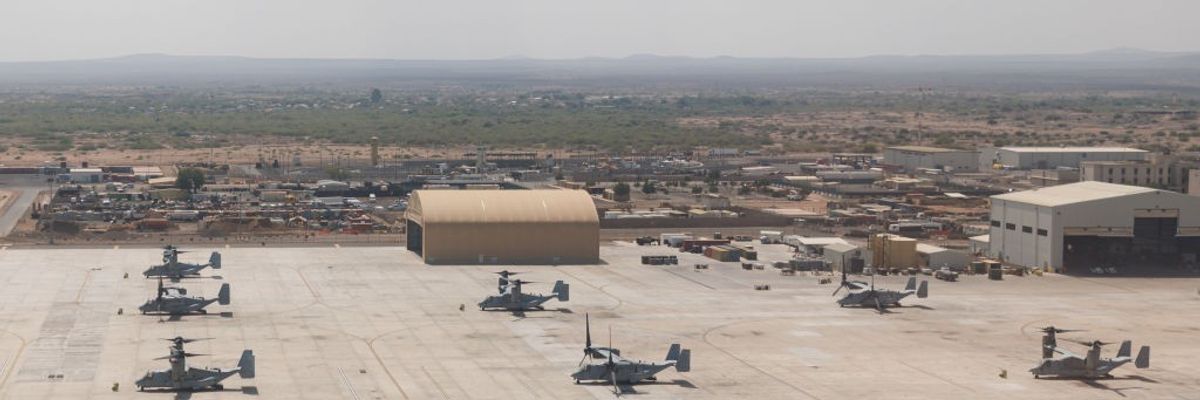 Views of US Military Base Camp Lemonnier in Djibouti