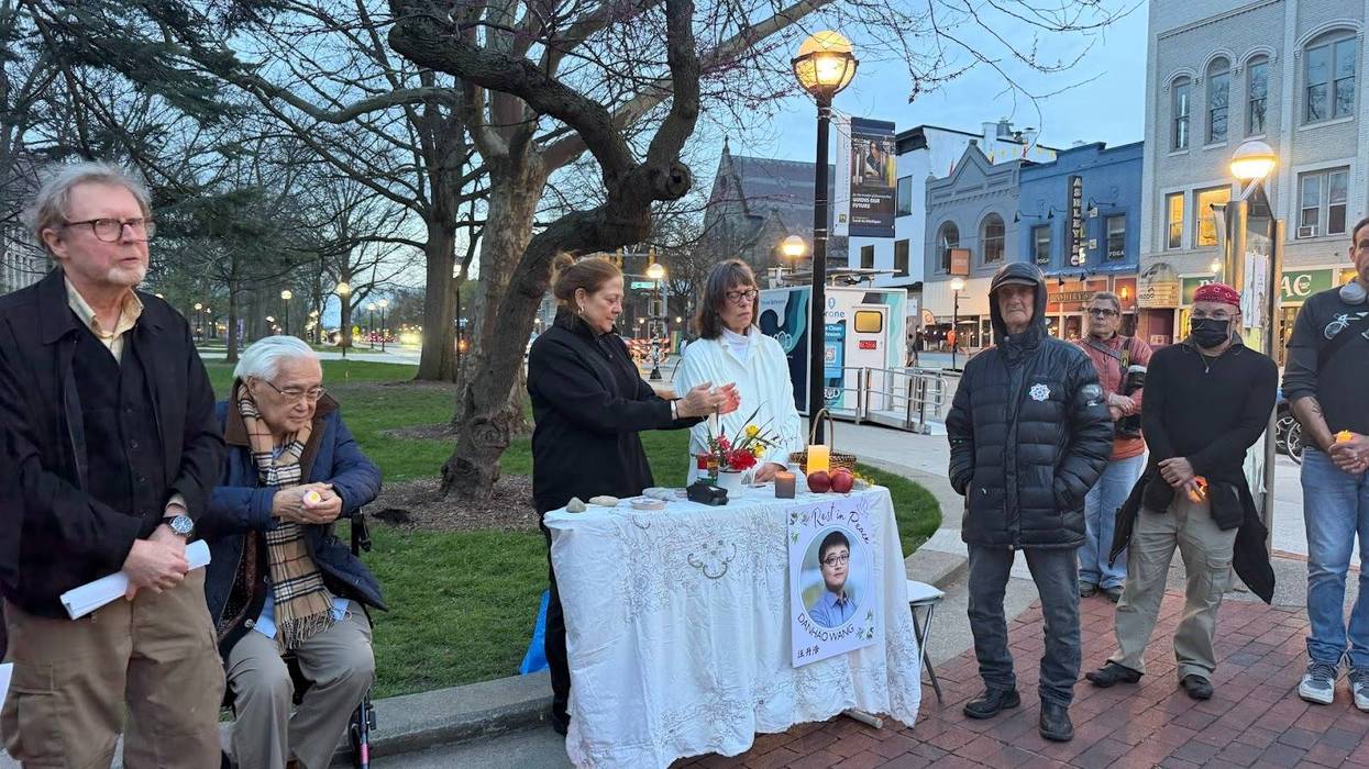 Vigil for Danhao Wan.