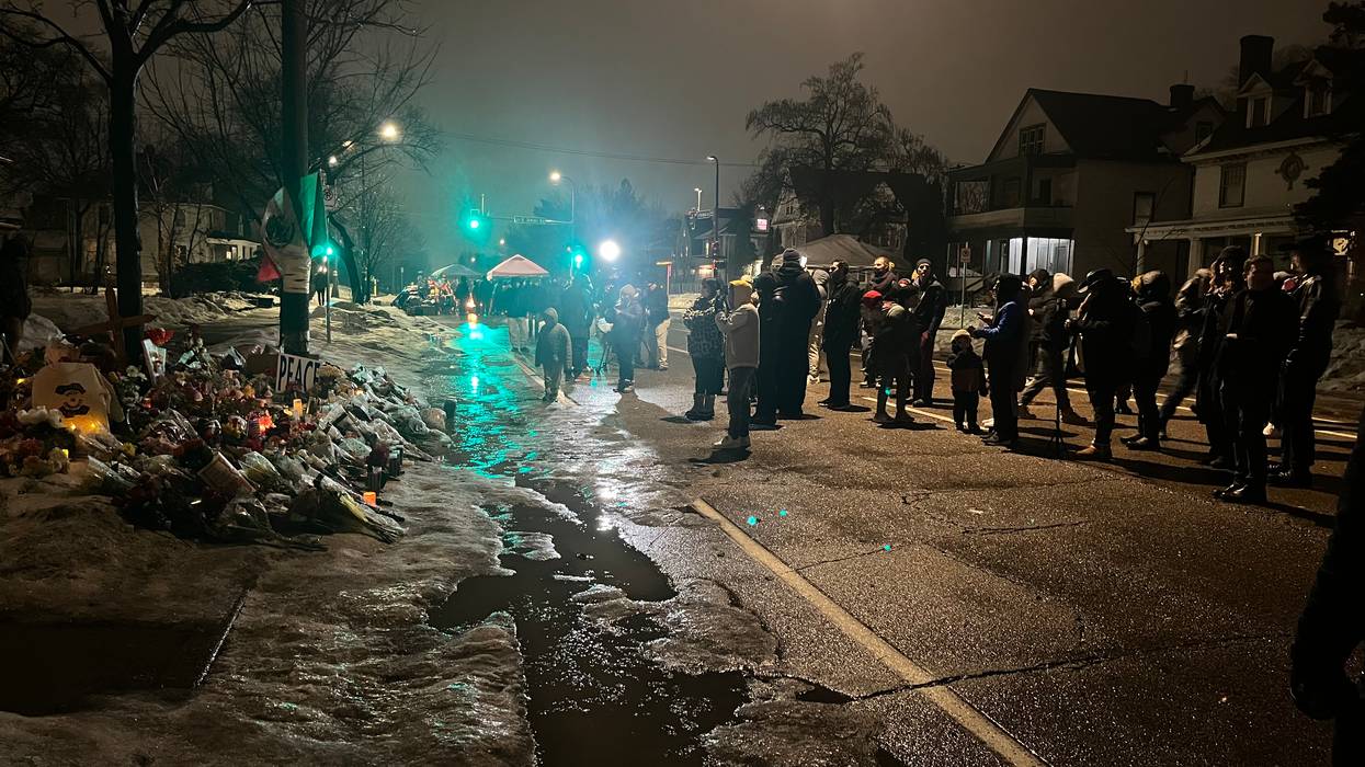 Vigil for Renee Good.