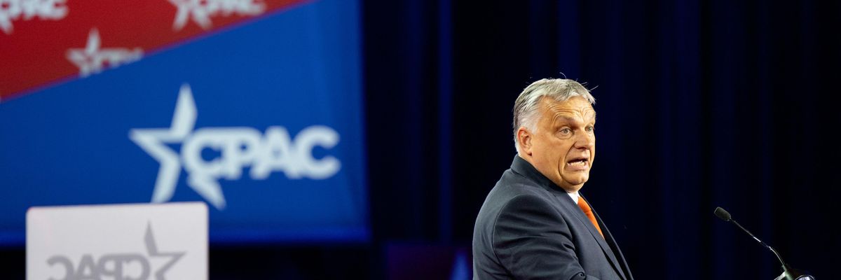 Viktor Orban speaks at CPAC