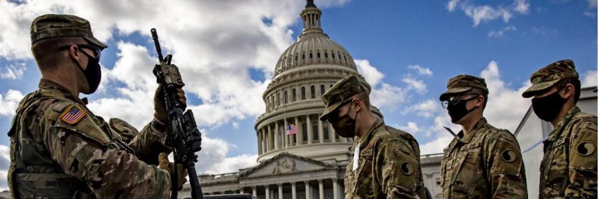 Fearing Possible 'Insider Attack,' Feds Vetting 25,000 National Guard Troops Ahead of Biden Inauguration