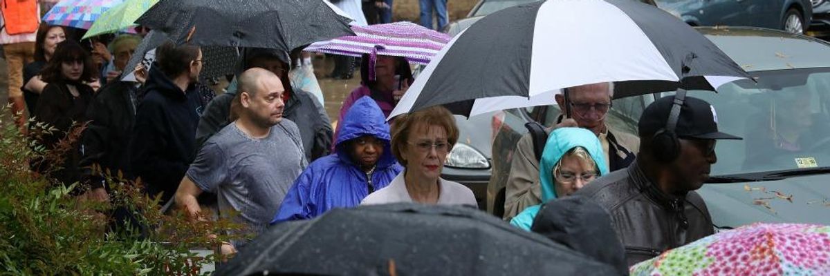 What High Turnout Looks Like: Unusually High Enthusiasm Reported at Polling Sites Nationwide