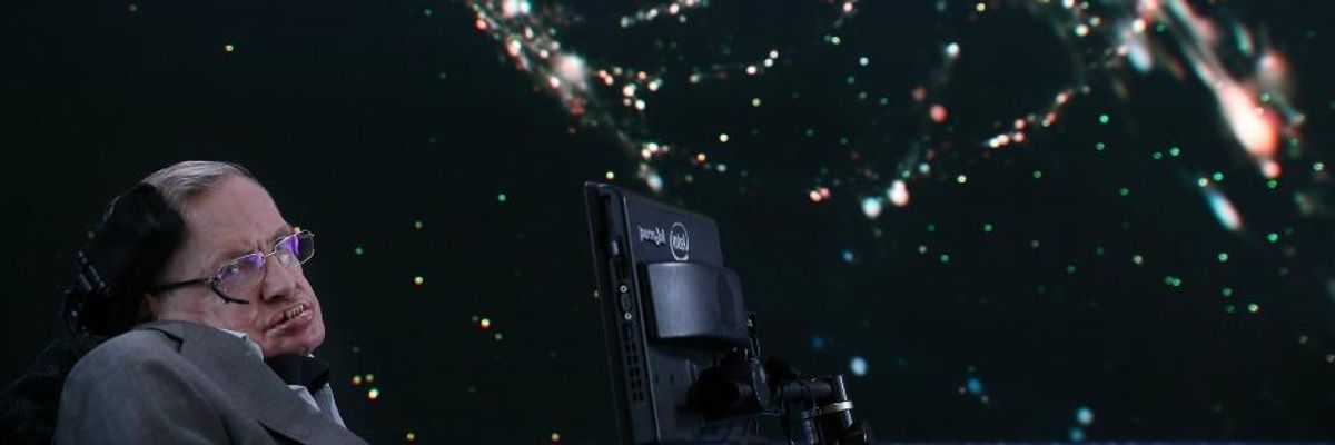 Stephen Hawking, Who Brought Cosmology to the Masses and Championed Progressive Causes, Dies at 76