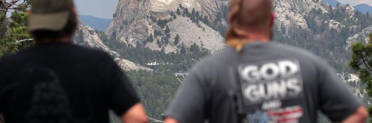 'An Attack on Indigenous People': Mount Rushmore Trump Event Denounced as Racist, Dangerous, and Disrespectful