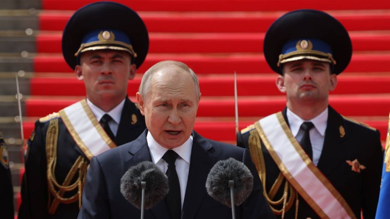 Vladimir Putin speech in June of 2023 following aborted rebellion