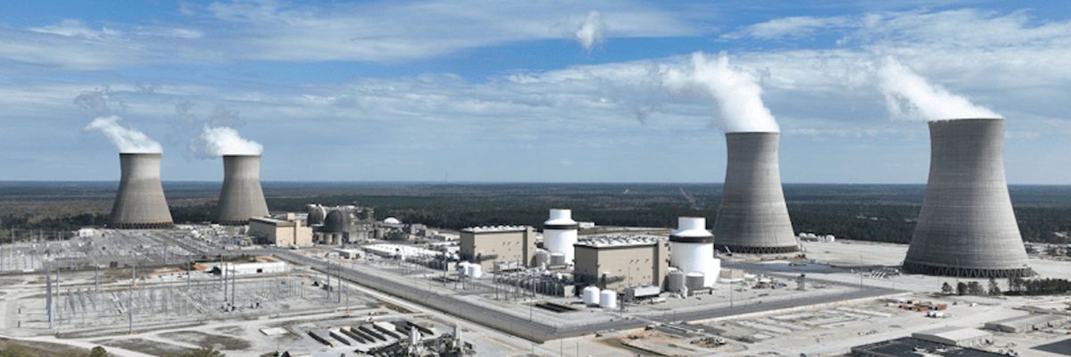 Vogtle nuclear plant in Georgia, USA